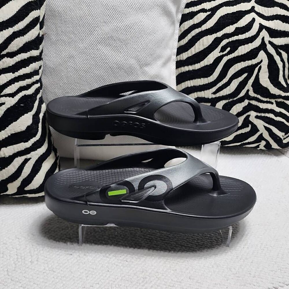 Oofos Men's OOriginal Sport Sandal - Graphite Size M10 W12